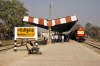 SSB WDM2 18528 arrives into Bhojipura Jct with 55352 0950 Lalkua Jct - Bareilly City