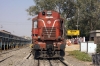 PTRU WDM3A 18674 waits to depart Chopan with 51677 1020 Chopan - Shaktinagar; which departed 1h50m late