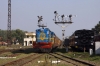 IZN YDM4 6571 arrives into Pilibhit Jct with 52232 1115 Shahjahanpur Jct - Pilibhit Jct