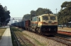 LKO WDG4 12345 runs through Jais with a freight