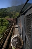 Travelling by goods train, on the side of the loco, between Mailongdisa & Lower Haflong, Assam