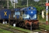 PA restricted WDM2 17427 in the yard at Pune