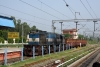 IZN WDM3D 11300 shunting a freight at Chandigarh Jct