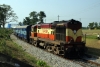 VSKP WDM3A 16436 waits at Komakhan with 17481 1005 Bilaspur - Tirupati