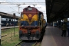 BNDM WDM3As 16251/419 still on the blocks at Puri, after arriving that morning with 18451 1605 (19/10) Hatia - Puri