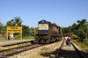 NGC WDM2 17956 at Silghat Town after arrival with 15817 2100 (P) Dhubri - Silghat Town