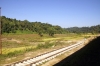 New BG tracks in situ just south of Maibong on the Lumding - Badarpur line