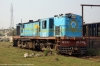 NKE YDM4 6592 being serviced at Jhanjharpur Jct