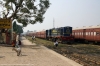 NKE YDM4 6551 arrives into Jhanjharpur Jct with 52527 1005 Sakri Jct - Nirmali; it was replaced by 6592 upon arrival
