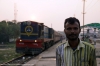 NKE YDM4 6752 waits departure from Sakri Jct with 52519 1720 Sakri Jct - Laukaha Bazar