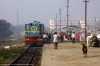 NKE YDM4 6532 waits departure from Sakri Jct with 52517 0830 Sakri Jct - Laukaha Bazar