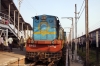 NKE YDM4 6465 at Narkatiaganj Jct after arrival with 52509 1245 Bhelwa - Narkatiaganj Jct; the BG infiltration will soon end the reign of YDM4s in these parts