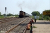 ET WDM3A 18686 runs through Gurra with 14260 2115 (P) Varanasi - Rameswaram