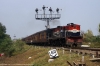 MHOW YDM4 6431 arrives into Mhow with 52977 1125 Indore Jct - Mhow