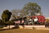 Western Railway MG OJ type Steam loco #641 plinthed just outside the entrance to Jaipur JCt Railway Station