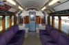 Inside set 007 on the Island Line Railway