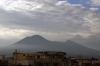 Mount Vesuvius, from Pompeii