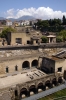 Herculaneum Ruins - Mt Vesuvius in the background