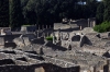 Pompeii Ruins from vantage point on Via dell'Abbondanza