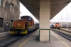 Messina Centrale (L-R) FS 1452027 having shunted stock from the ferry to form ICN785 2005 (P) Milano Centrale - Siracusa & 1452039 which would shunt the stock from IC730 1005 Palermo Centrale - Messina Centrale onto the ferry