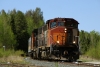 Hudson Bay Railway GMD GP40-2LWs 3001/3005 arrive into Cranberry Portage with 290 1000 Pukatawagan - The Pas