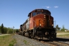 Hudson Bay Railway GMD GP40-2LWs 3001/3005 shunt wagons at Cranberry Portage, onto 290 1000 Pukatawagan - The Pas
