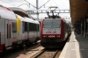 CFL 3007 at Luxembourg with 3714 1415 Luxembourg - Troisvierges and 4004 with 6863 1350 Luxembourg - Rodange