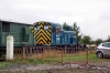 03089 stands on the "branch" at Mangapps with a brake and a caboose; which it did brake van rides with