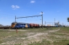 Train Hungary Sulzer 60-1107 stands in the yard at Puspokladany