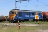 Train Hungary Sulzer 60-1107 stands in the yard at Puspokladany