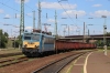 MAV 630041 runs into Debrecen with a freight