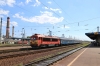 MAV M41 418120 at Debrecen with DB 480015 & Floyd 450008 (Ex UK 86242) stabled in the yard