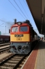 MAV M62 628089 shunts at Szekesfehervar after arrival with 19707 0740 Tapolca - Budapest Deli
