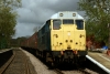 31235 at Thuxton with the 1030 Dereham - Wymondham
