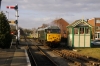 31271/31601 at Dereham after arrival with the 1530 Wymondham Abbey - Dereham; this would be 31601's last involvement in the gala until Sunday due to its low power problems