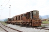 Podgorica Shed knackers line - all ex JZ - 661273, 642174, 744005 & 744006 - during these photos being taken staff were removing the JZ emblems and plates off both the 744's!