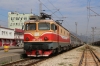 ZCG 461029 stands at Podgorica with the late running 12433 2017 (P) Beograd - Bar, which was booked to run via Kraljevo on this occasion