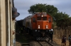 Riversdale RML003 & Rio Tinto RTCM009 at Magagade, near Sena, with a Beira bound coal train