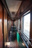 Inside 2nd class on board CFM's 551 1850 Beira - Moatize