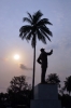 Statue of ex President in India Circle, Beira