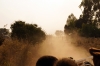 Dusty road from Nayuchi (Malawi) to Cuamba (Mozambique), the journey took 3 hours