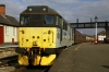 31271 pauses in the Easter sunshine at Swanwick with its last train of the Easter weekend the 1600 Riddings - Butterley