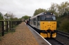 31271 waits to depart Yarwell with the 1000 Wansford - Peterborough NVR; vice steam