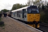 31271 waits to depart Yarwell with the 1400 Wansford - Peterborough NVR via Yarwell; vice steam