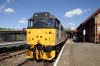 31271 waits to depart Orton Mere with the 1430 Peterborough - Wansford