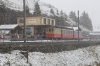 SPB (Schynige Platte) He2/2 #20, built in 1910, waits to depart Schynige Platte with 640 1021 Schynige Platte - Wilderswil