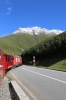 MGB's HGm4/4 #62 leads 364 1615 Gletsch - Realp between Gletsch & Furka on the DFB (Dampfbahn Furka Bergstrecke)