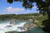 SBB Re4/4 11108 or 11109 passes Neuhausen Rhine Falls with IR2819 1147 Schaffhausen - Zurich Hbf