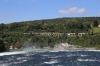 SBB Re4/4 11146 passes Neuhausen Rhine Falls with IR2818 1135 Zurich Hbf - Schaffhausen