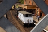 Class 11 12131 shunts it brake van back to shed after giving a ride between trains at Weybourne